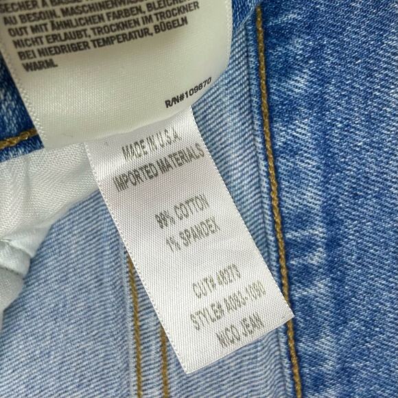 AGOLDE Nico High Rise Slim Fit Jeans in Embark - Picture 5 of 5